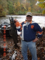 Gregg Goff on the Salmon River, Pulaski, NY 1